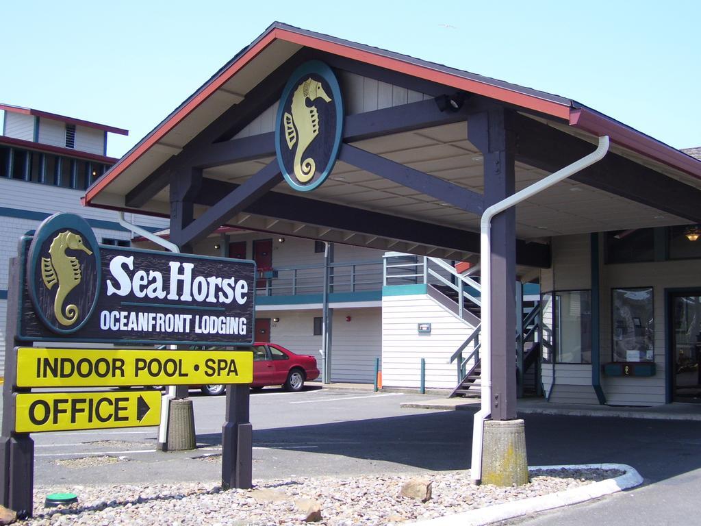 Sea Horse Ocean Front Lodging Lincoln City Esterno foto