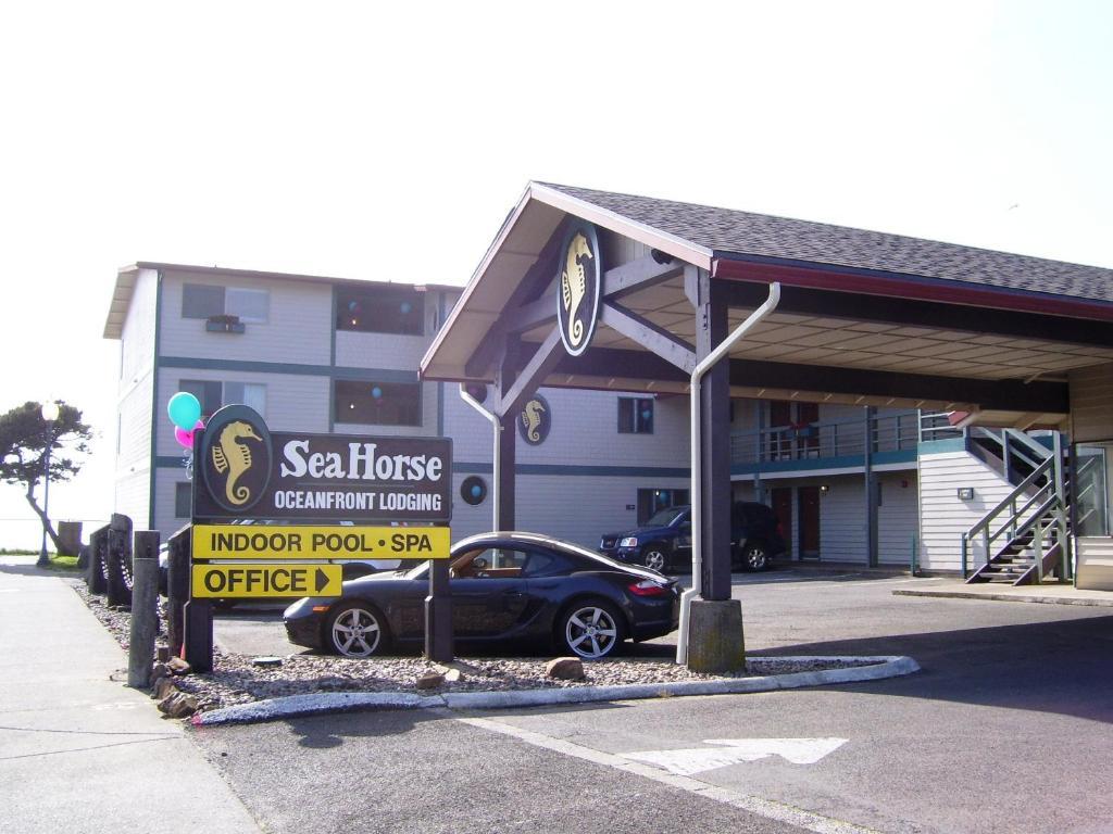 Sea Horse Ocean Front Lodging Lincoln City Esterno foto