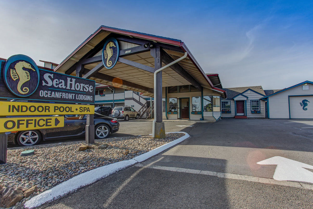 Sea Horse Ocean Front Lodging Lincoln City Esterno foto